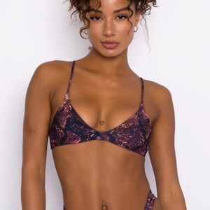 SKATIE Gisele Bralette Bikini Top - Boa